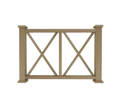 Ограждение из ДПК З1 натуральный от производителя Dortmax по цене 9 960 р Ограждение из ДПК З1 натуральный от производителя Dortmax по цене 9 960 р