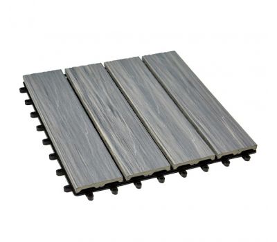 Садовый паркет ДПК Garden Modern, Патина Серый от производителя  Cm Decking по цене 380 р