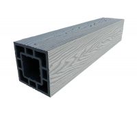 Столб опорный ДПК 125×125 Серый Столб опорный ДПК 125×125 Серый