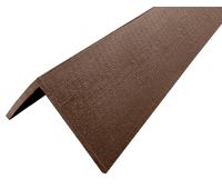 Уголок ДПК для сайдинга NauticPrime, 70x70x3000мм, Коричневый