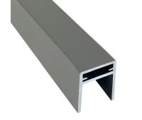 П-профиль алюминиевый 35x25 Серый