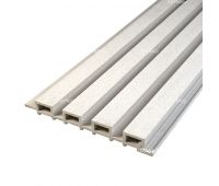 Доска Фасадная из ДПК Nika Рейка Слоновая кость