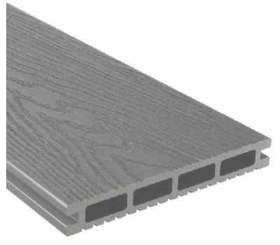 Террасная доска Универсальная Серый от производителя Holzhof по цене 426 р Террасная доска Универсальная Серый от производителя Holzhof по цене 426 р
