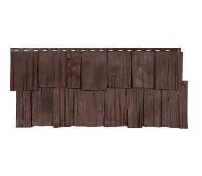 Фасадные панели СЕРИЯ ЭКО-1 ЩЕПА ДУБ - Браун от производителя Т-сайдинг по цене 520 р Фасадные панели СЕРИЯ ЭКО-1 ЩЕПА ДУБ - Браун от производителя Т-сайдинг по цене 520 р