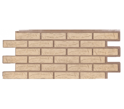 Фасадные панели СЕРИЯ Лондон Брик Кирпич - Желтый от производителя Т-сайдинг по цене 580 р Фасадные панели СЕРИЯ Лондон Брик Кирпич - Желтый от производителя Т-сайдинг по цене 580 р