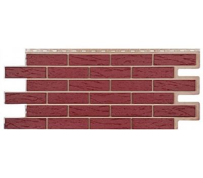 Фасадные панели СЕРИЯ кирпич Саман - Красный от производителя Т-сайдинг по цене 580 р Фасадные панели СЕРИЯ кирпич Саман - Красный от производителя Т-сайдинг по цене 580 р