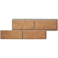 Фасадные панели (цокольный сайдинг) Неаполитанский камень Бежевый Фасадные панели (цокольный сайдинг) Неаполитанский камень Бежевый