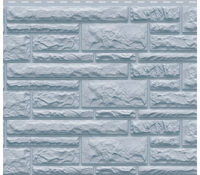 Фасадные панели под камень Доломит Серо-голубой от производителя Доломит по цене 440 р Фасадные панели под камень Доломит Серо-голубой от производителя Доломит по цене 440 р