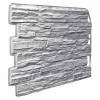 Фасадные панели Скол - Светло- серый Фасадные панели Скол - Светло- серый