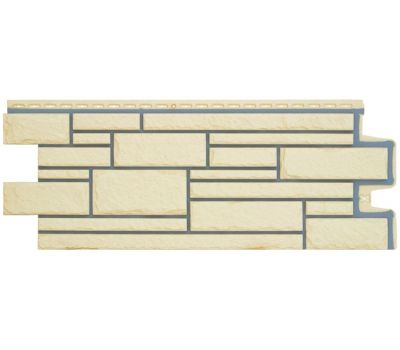 Фасадные панели Премиум Камелот Бежевый (Шампань) от производителя  Grand Line по цене 581 р