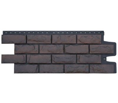 Фасадные панели Колотый Камень Элит Трюфель (чёрный шов) от производителя Grand Line по цене 740 р Фасадные панели Колотый Камень Элит Трюфель (чёрный шов) от производителя Grand Line по цене 740 р