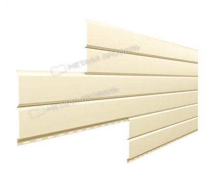 Металлический сайдинг Lбрус-15х240 (ПЭ-01-1015-0.45) Светлая слоновая кость от производителя Металл Профиль по цене 1 550 р Металлический сайдинг Lбрус-15х240 (ПЭ-01-1015-0.45) Светлая слоновая кость от производителя Металл Профиль по цене 1 550 р