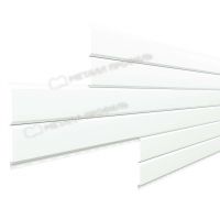 Металлический сайдинг Lбрус-15х240 NormanMP (ПЭ-01-9003-0.5) Белый Металлический сайдинг Lбрус-15х240 NormanMP (ПЭ-01-9003-0.5) Белый