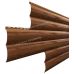 Металлический сайдинг Woodstock-В-28х330 (ECOSTEEL-01-МореныйДуб-0.5) от производителя  Металл Профиль по цене 1 550 р