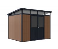 Садовое строение из ДПК Defender 9х7 (5.95 кв.м) Садовое строение из ДПК Defender 9х7 (5.95 кв.м)