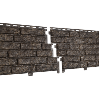 Фасадная панель Стоун Хаус Кварцит - Коричневый