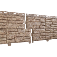 Фасадная панель Стоун Хаус Сланец Бурый Фасадная панель Стоун Хаус Сланец Бурый