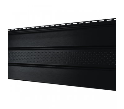 Софит PRO Классический перфорация по центру Чёрный от производителя  Ю-Пласт по цене 597 р