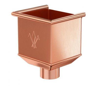 Водосборная воронка Медь 125/90 от производителя  Aquasystem по цене 42 970 р