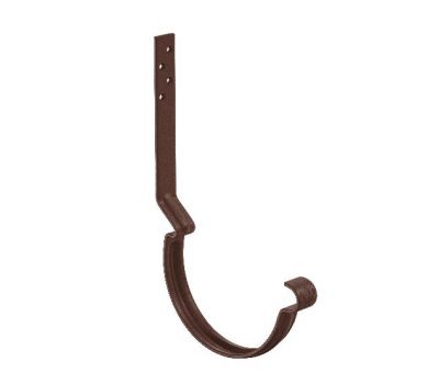 Крюк крепления желоба длинный с комплектом крепления RAL 8017 Коричневый matt 125/90 от производителя Aquasystem по цене 737 р Крюк крепления желоба длинный с комплектом крепления RAL 8017 Коричневый matt 125/90 от производителя Aquasystem по цене 737 р