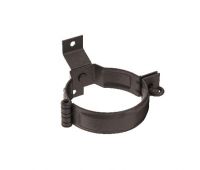 Декоративный хомут трубы под дерево с комплектом крепления RR 32 Тёмно-коричневый matt 150/100 Декоративный хомут трубы под дерево с комплектом крепления RR 32 Тёмно-коричневый matt 150/100