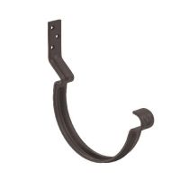 Крюк крепления желоба короткий RR 32 Тёмно-коричневый matt 150/100