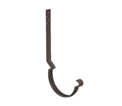 Крюк крепления желоба удлиненный с комплектом крепления RR 32 Тёмно-коричневый matt 125/90 от производителя Aquasystem по цене 745 р Крюк крепления желоба удлиненный с комплектом крепления RR 32 Тёмно-коричневый matt 125/90 от производителя Aquasystem по цене 745 р