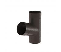 Тройник RR 32 Тёмно-коричневый matt 125/90 Тройник RR 32 Тёмно-коричневый matt 125/90