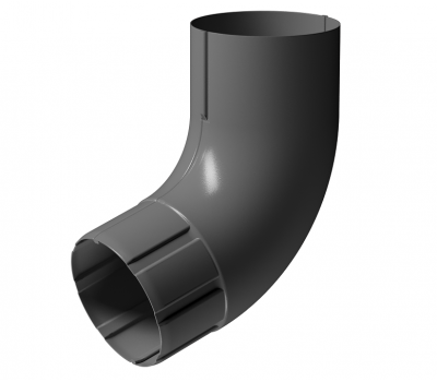 Колено 72° D90, ГРАФИТ (RAL 7024) от производителя Docke по цене 850 р Колено 72° D90, ГРАФИТ (RAL 7024) от производителя Docke по цене 850 р