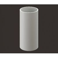 Труба водосточная 1 м Lux ПВХ Пломбир