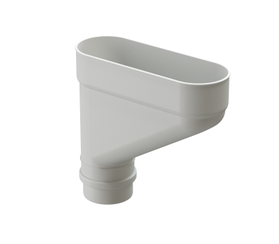 Коллектор для водостока Lux ПВХ Пломбир от производителя  Docke по цене 1 013 р